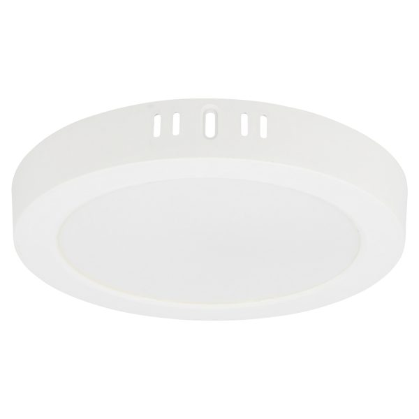 LUSR18 - Luminario de LED de sobreponer redondo 18 W, luz de día Surtek