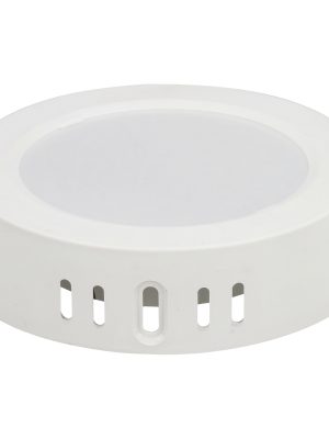 LUSR6 - Luminario de LED de sobreponer redondo 6 W, luz de día Surtek