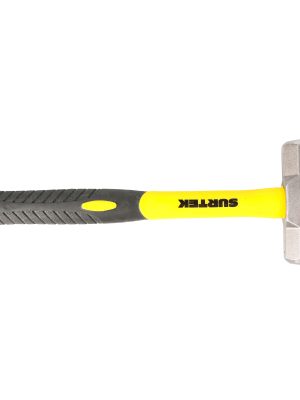 MARR4FV - Marro octagonal cabeza forjada con mango corto de fibra de vidrio de 12", 4 lb Surtek