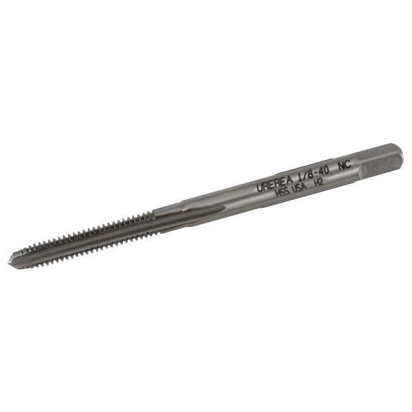 MC1/8-40 - Machuelo de acero de alta velocidad 1/8"-40NS Urrea