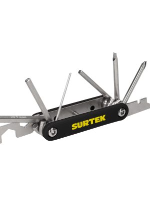 MCI10 - Pinza multiherramientas para bicicleta 10 en 1 Surtek