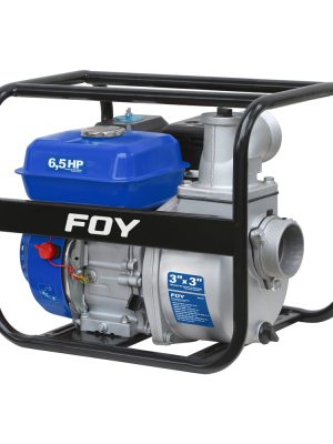 MG333.jpg MG333 - Motobomba a gasolina con diámetro de succión y descarga de 3 x 3", 6.5 HP Foy