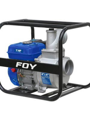 MG344 - Motobomba a gasolina con diámetro de succión y descarga de 4 x 4", 7 HP Foy