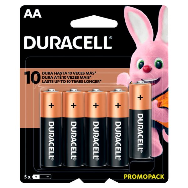 MN1500x5 - Pila alcalina Duracell® "AA", 5 piezas Surtek