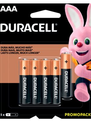 MN2400x5 - Pila alcalina Duracell® "AAA", 5 piezas Surtek