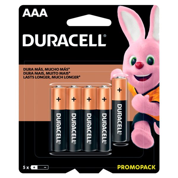 MN2400X5.jpg MN2400x5 - Pila alcalina Duracell® "AAA", 5 piezas Surtek