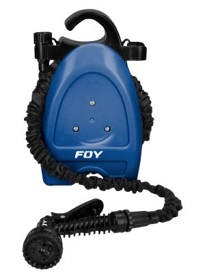 MPP15F.jpg MPP15F - Manguera para jardín plana con pistola para riego y portamanguera 3/4", 15 m Foy