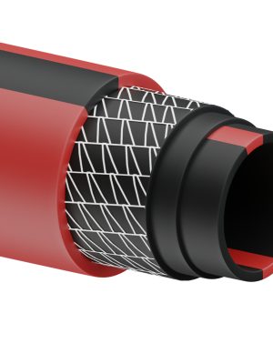 MU58R25.jpg MU58R25 - Manguera para jardín de 6 capas reforzada con conector metálico robusto 5/8", 25 m Urrea