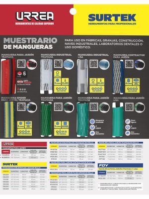 MUMANU.jpg MUMANU - Muestrario de mangueras industriales y jardín Urrea