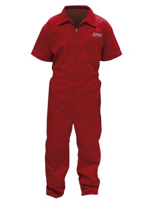 OVE200M - Overol color rojo talla M Urrea