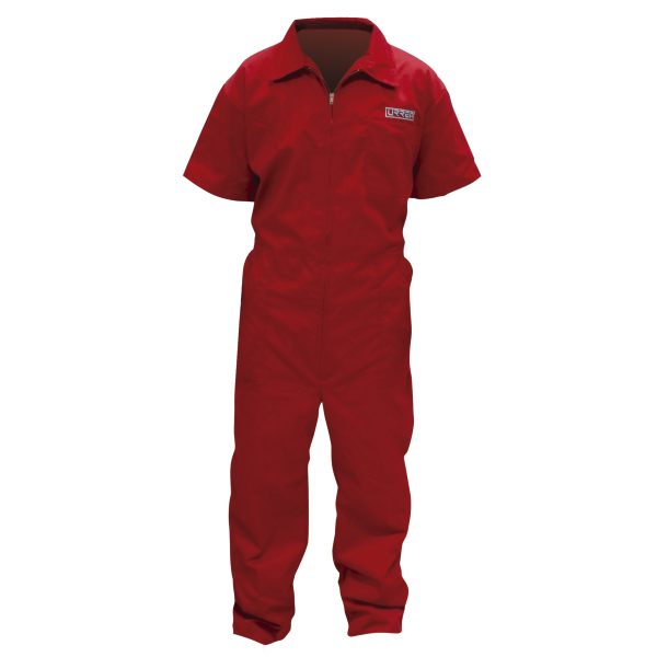 OVE200M - Overol color rojo talla M Urrea
