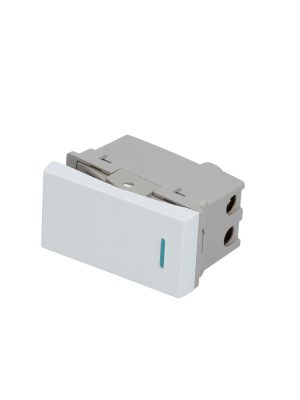 P605B.jpg P605B - Interruptor 1/3, línea Premium, color blanco Surtek