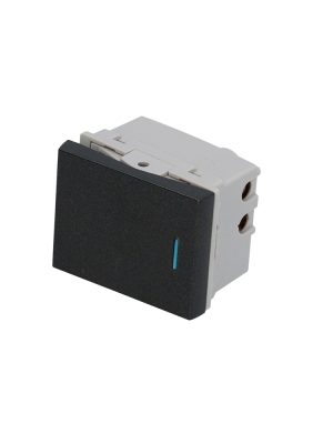 P609N.jpg P609N - Interruptor 3 vías 1/2, línea Premium, color negro Surtek