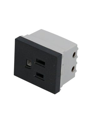 P611N.jpg P611N - Contacto aterrizado 1/2, línea Premium, color negro Surtek