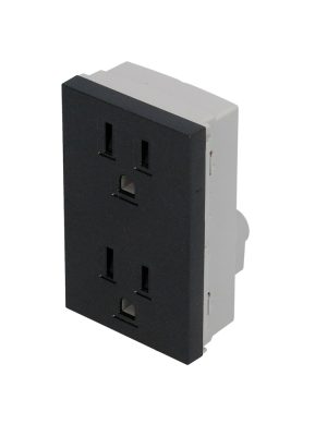 P612N.jpg P612N - Contacto dúplex 1/1, línea Premium, color negro Surtek