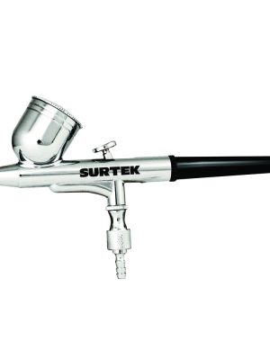 PA1.jpg PA1 - Aerógrafo profesional con alimentación por gravedad, capacidad 7 ml, 35 PSI, 3 piezas Surtek