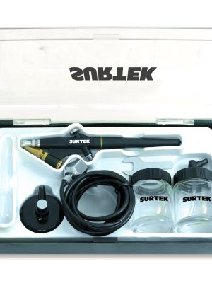 PA2.jpg PA2 - Juego de aerógrafo por succión capacidad 20 ml 35 PSI, 7 piezas Surtek