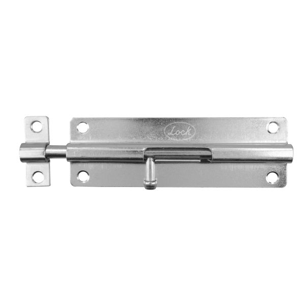 PABS4 - Pasador de sobreponer tipo barril acabado níquel satinado, 4 cm Lock