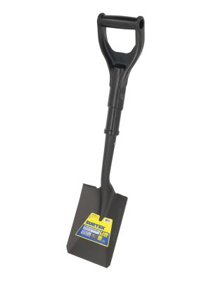 PALCCP - Pala cajuelera con mango de plástico con puño plástico "D", cuadrada Surtek