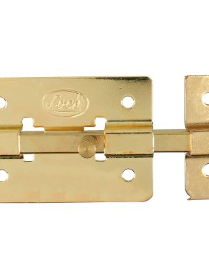 PASL5 - Pasador de sobreponer de barra latón brillante 5 cm Lock