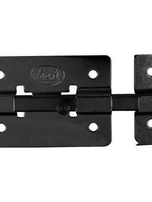 PASN10 - Pasador de sobreponer de barra acero negro 10 cm Lock