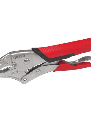 PCUB5 - Pinza de presión con mango bimaterial de 5" quijada curva Urrea