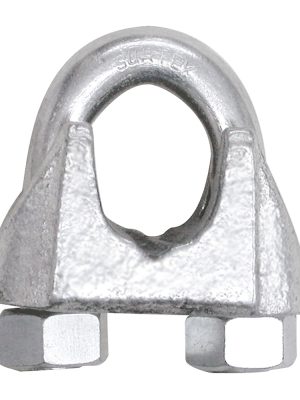 PER11 - Perro de hierro maleable para cable de acero 7/8" Surtek