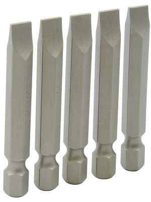 PF524 - Punta plana para destornillador hexágono de 1/4", 1/4" x 2" Surtek