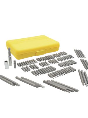 PFC99 - Juego combinado de puntas hexágono de 1/4", 99 piezas en caja plástica Surtek