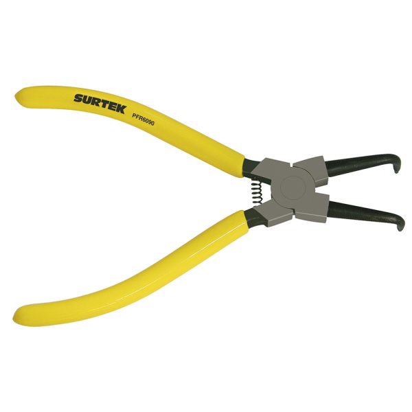 PFR6090 - Pinza para anillos de retención fijas interno 1.8 mm ángulo de 90° doble mango de vinil Surtek