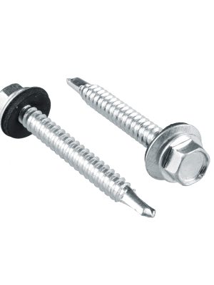 PHR142.jpg PHR142 - Pija cabeza hexagonal con rondana y punta de broca 2" x #14, 50 piezas Surtek