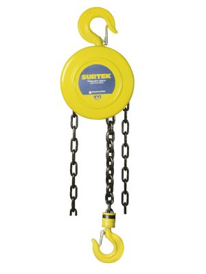 POLAC3L - Polipasto manual 2 ramales, 2 ton, cadena 2.5 m Surtek