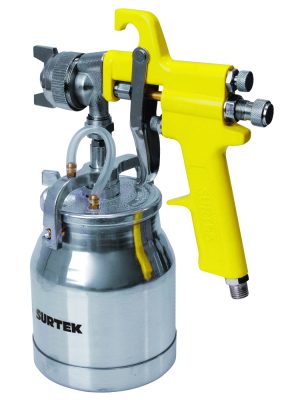PPA1.jpg PPA1 - Pistola para pintar con vaso reforzado de alta presión, capacidad 1000 ml, 72 PSI Surtek