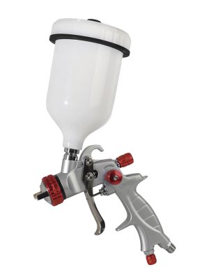 PPG17 - Pistola para pintar con alimentación de gravedad, capacidad 600 ml, 29 PSI Urrea