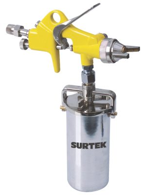 PPT1.jpg PPT1 - Pistola para pintar terminados con vaso, capacidad 200 ml, 72 PSI Surtek