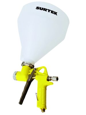 PTX1.jpg PTX1 - Pistola para pintar texturizados con alimentacion de gravedad, capacidad 5000 ml, 72 PSI Surtek