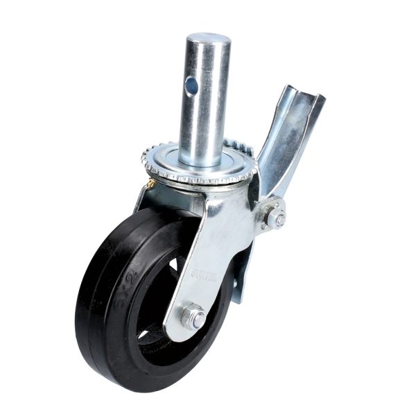 RA15B.jpg RA15B - Rodaja de hule para andamio con freno 6" Surtek