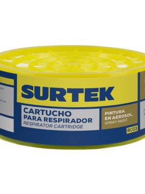 RC03 - Cartucho para respirador con protección para pintura en aerosol Surtek