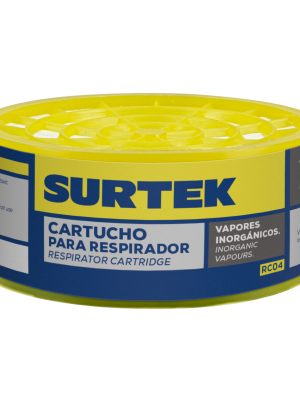 RC04 - Cartucho para respirador con protección para vapores inorgánicos Surtek