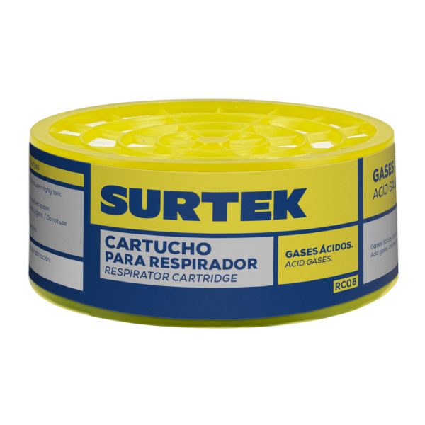 RC05.jpg RC05 - Cartucho para respirador con protección para gases ácidos Surtek