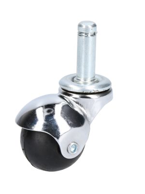 RE4M - Rodaja esférica de espiga para madera 40 mm Surtek