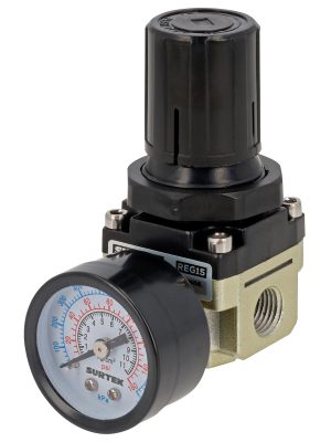 REG15 - Regulador de aire con manómetro 150PSI Surtek