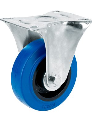 RGO12F.jpg RGO12F - Rodaja de goma elástica fija azul 5" Surtek