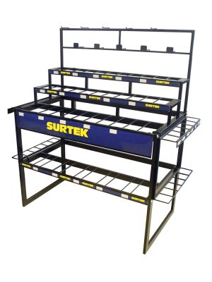 RGOLPE - Rack de piso para herramienta de golpe 138 x 64 x 150 cm Surtek