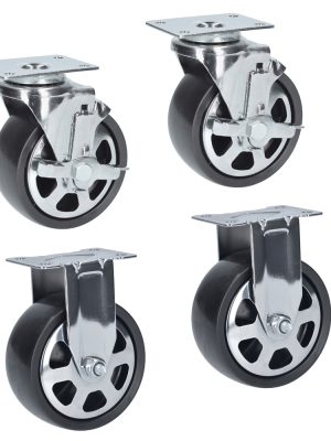 RGREF1.jpg RGREF1 - Juego de ruedas para gabinetes serie X, 4 piezas Urrea