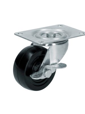 RH7B.jpg RH7B - Rodaja de hule giratoria con freno 3" Surtek