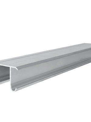 RIALJ3 - Riel tipo JJ para clóset 3 m, de aluminio Lock