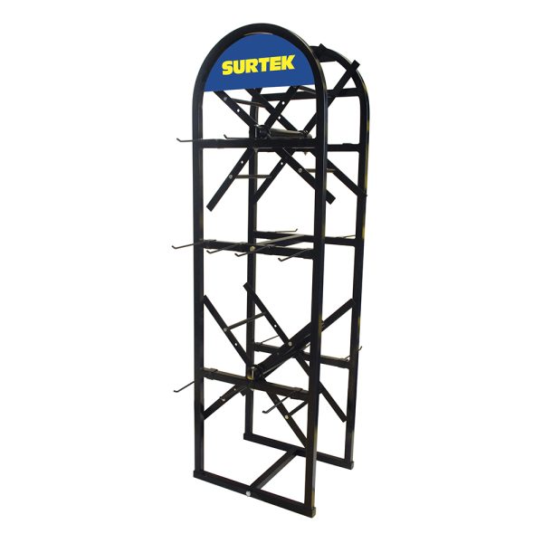 RMAN - Rack de piso para mangueras y accesorios 36 x 45 x 148 cm Surtek
