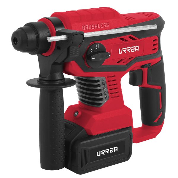 RMI820 - Rotomartillo SDS plus 4Ah  a batería Litio-ion 20 V, 1400 RPM Urrea