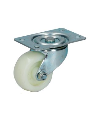 RN6G.jpg RN6G - Rodaja de polipropileno blanca giratoria 2-1/2" Surtek